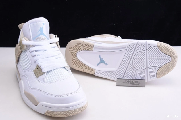 1st Kicks Jordan 2017 Retro 4 Sand 487724-118 0706